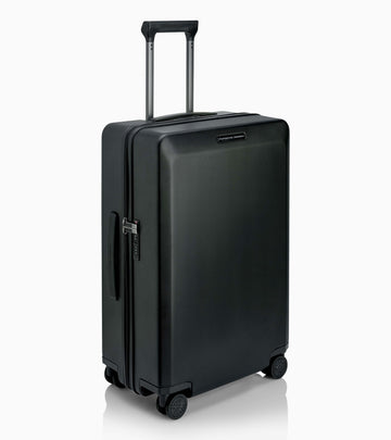 Porsche Design Voyager Hardcase Spinner Suitcase in Black Matte, view 2