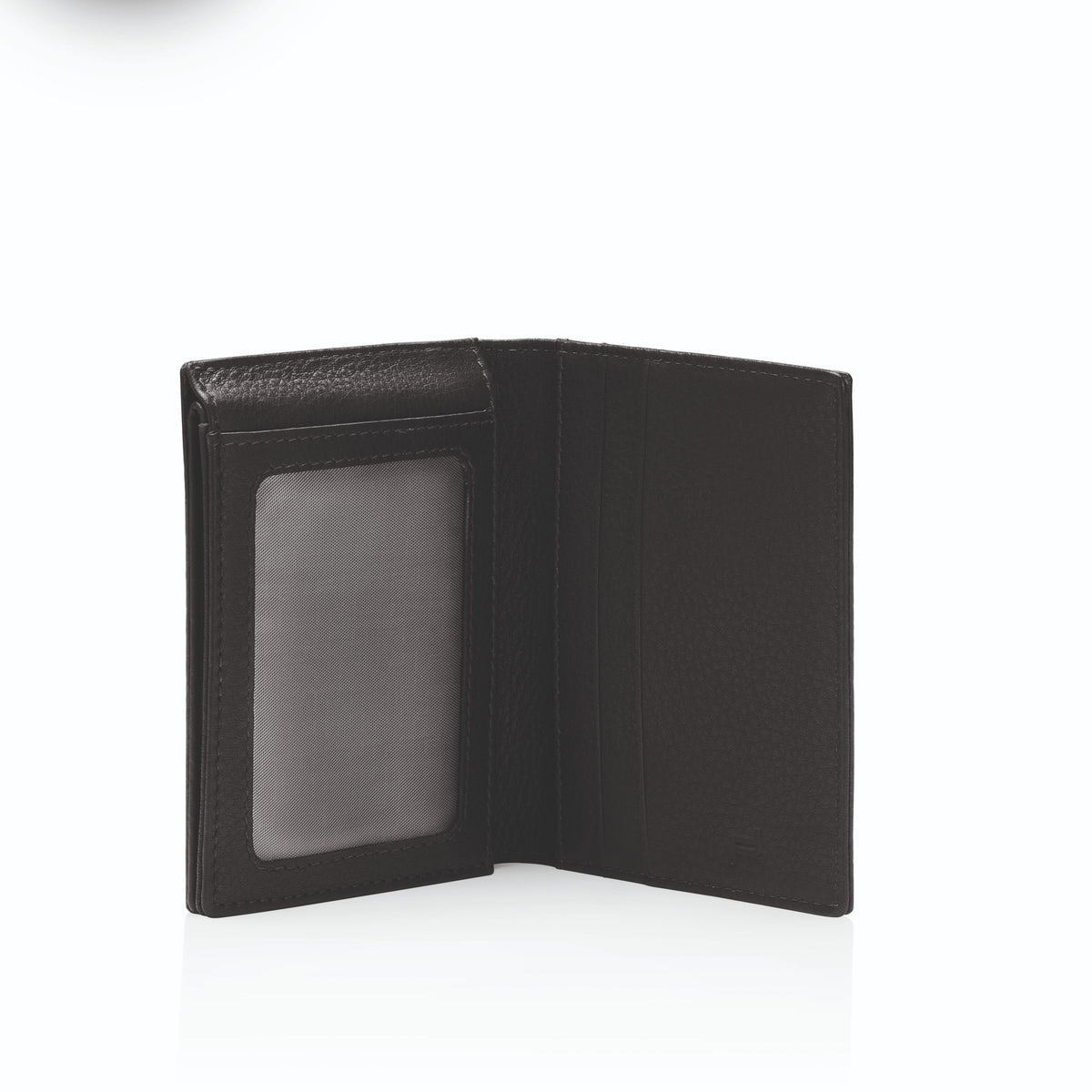 Porsche Design Billfold 6 US Leather Wallet in Black, Business Grained, view 4