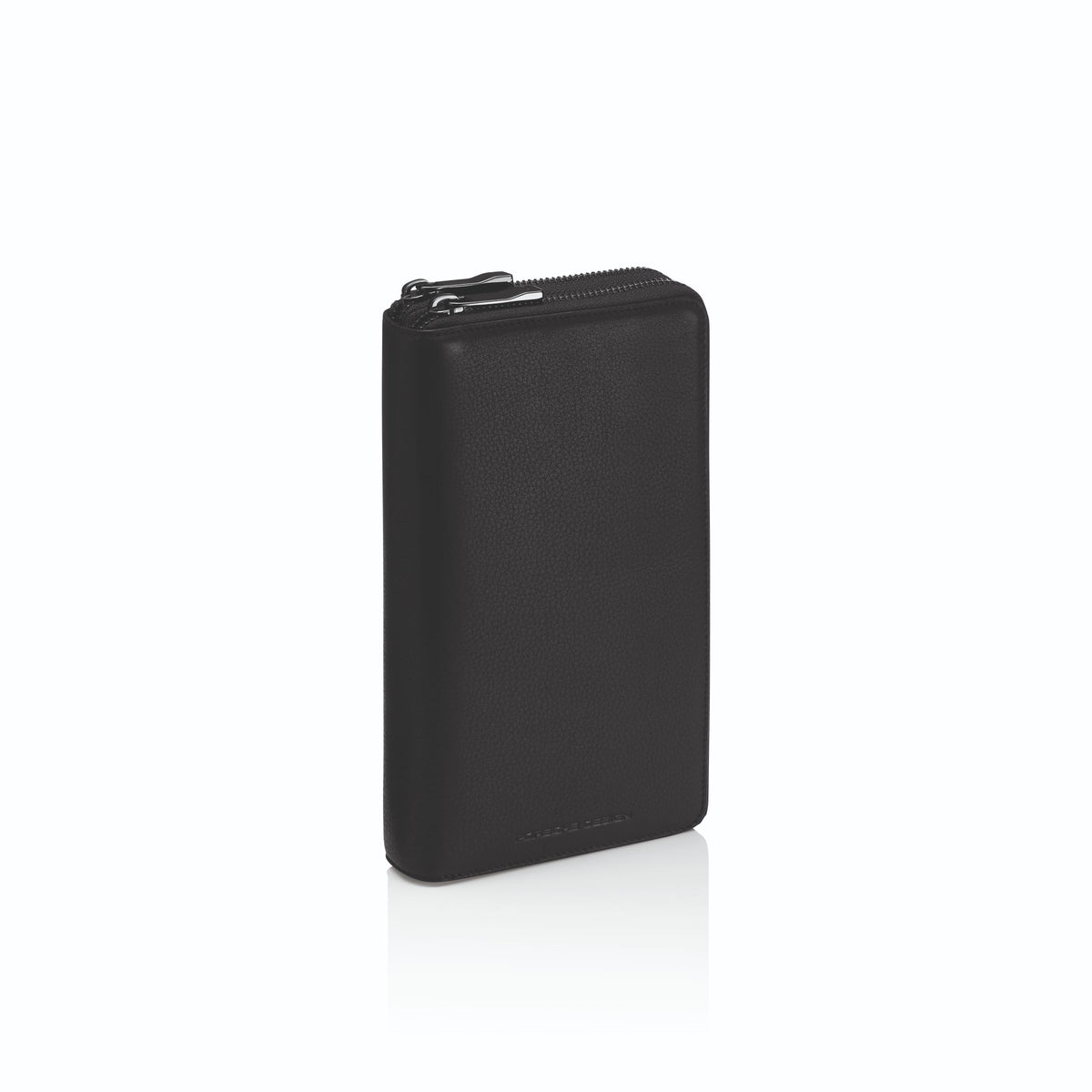 Porsche Design Men's Pouch 12 Leather Travel Wallet in Black, Business Grained, view 3