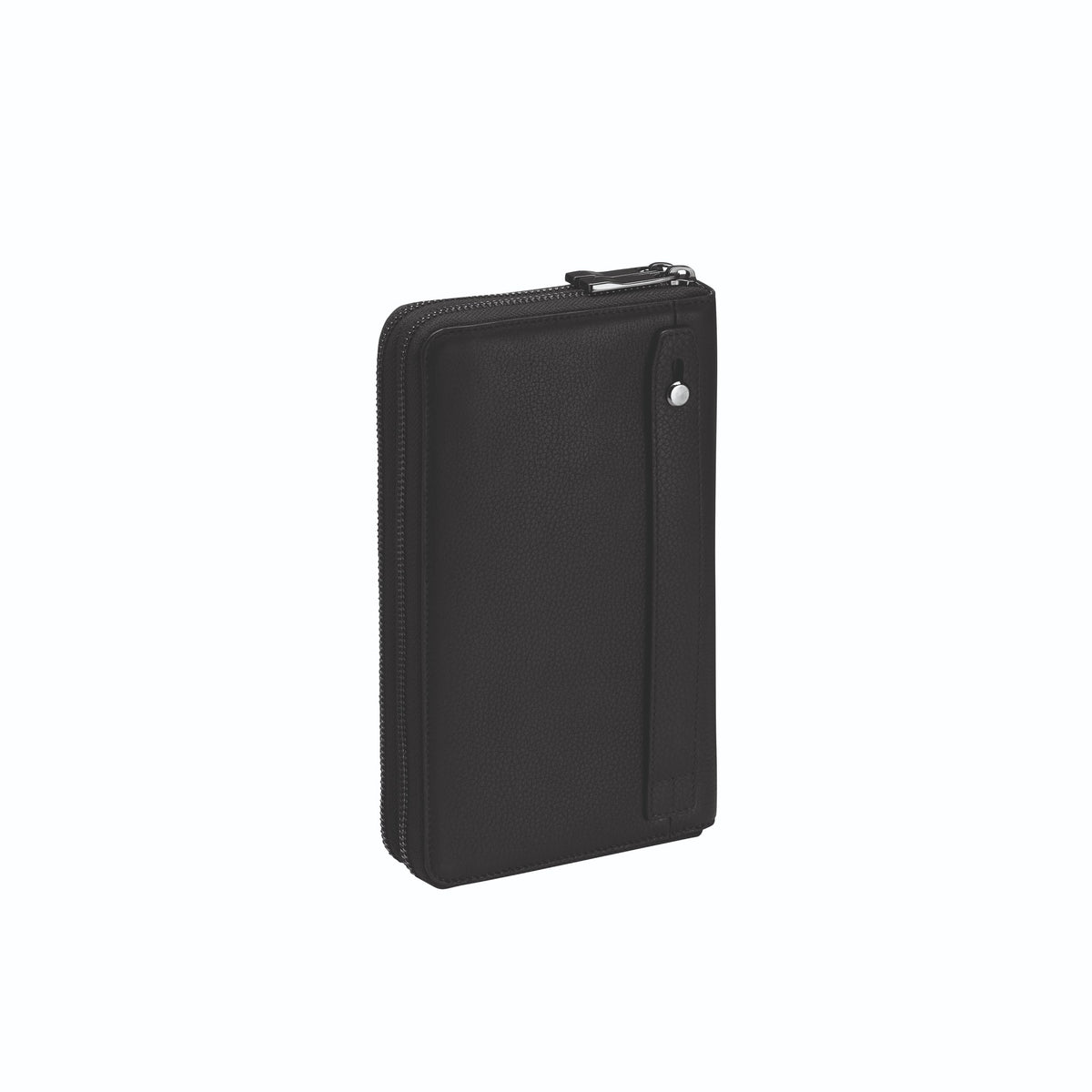 Porsche Design Men's Pouch 12 Leather Travel Wallet in Black, Business Grained, view 4