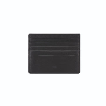 Porsche Design Leather Card Holder 8 in Black, Business Grained, view 1